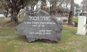 אנדרטה לזכר אמיר מאיר ברעננה