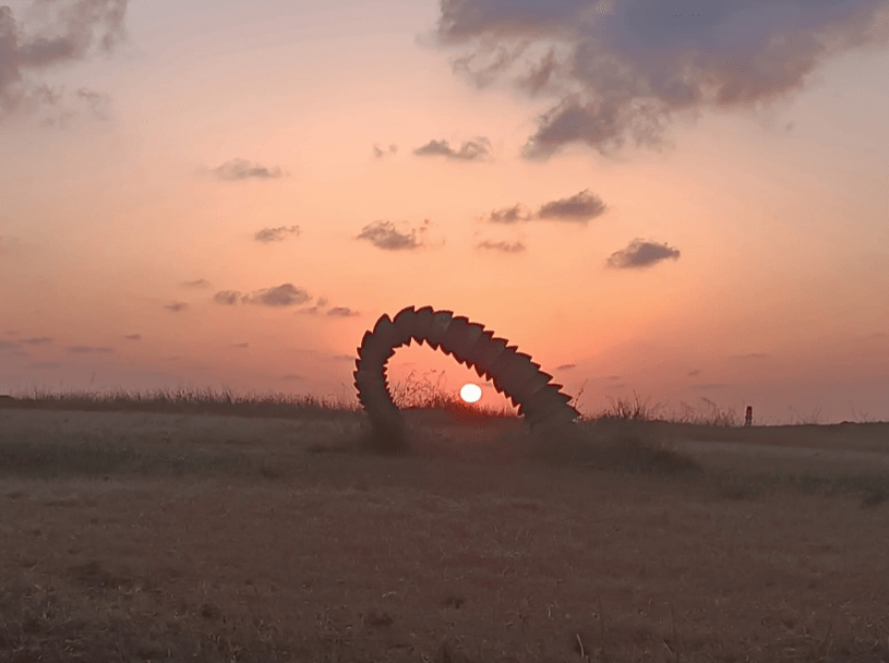 שקיעה פארק דינה ארסוף